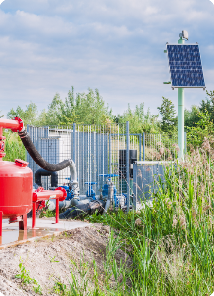 bombeo de agua solar