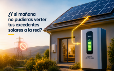 ¿Y si mañana no pudieras verter tus excedentes solares a la red? ☀️🔋